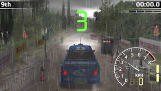 WRC FIA World Rally Championship Gameplay PSP [upl. by Nellie826]