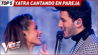 Sebastián Yatras Best DUETS on The Voice [upl. by Peltier]