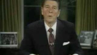 President Reagans Speech On Defense 1983 [upl. by Lorrad]