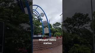 Miyapur metro station 🚉 bgm music miyapur shortsfeed comedy [upl. by Aneem]