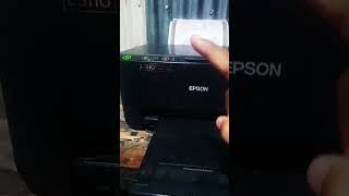 Cara mengatasi hasil cetak yang kurang baik atau putusputus pada Epson l3110 [upl. by Sherwynd]