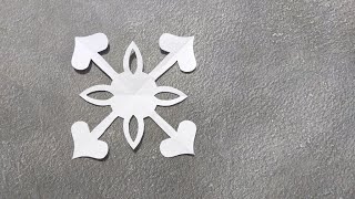 Simple paper cutting designs for decoration [upl. by Intisar]