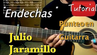 Endechas  Julio Jaramillo tutorial [upl. by Anialad894]