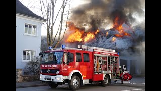 Brand in der Luisenstraße [upl. by Bander]