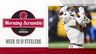 LIVE Cardinals vs Steelers Game Recap  Morning Scramble [upl. by Hutson918]