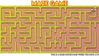 HAMSTER MAZE GAME GAMEPLAY [upl. by Haymo]