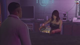 Franklins Strip Club Experience  Nikki  Grand Theft Auto 5 Gameplay Story 16 [upl. by Zelde253]