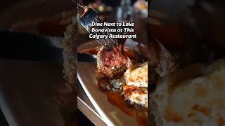 Dine Next to Lake Bonavista at This Calgary Restaurant  The Lake House yyc calgary [upl. by Karia3]