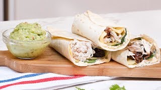 Wraps de Pollo  Rapiditas Bimbo [upl. by Ellehsyt]