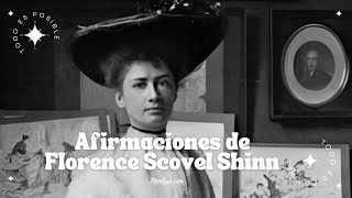 PODEROSAS Afirmaciones de FLORENCE Scovel Shinn [upl. by Hendricks]