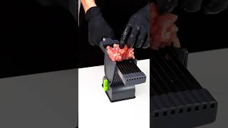 Multifunctional meat slicer Cut into slices shreds cubes or minced meat [upl. by Eniamert]