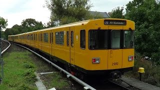 UBahn Berlin  BVG Baureihe F9092 Xtra LargeHD 1080p [upl. by Anahpos]