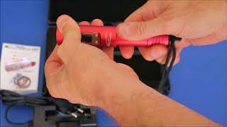 Epsealon Red Bullet rechargeable torch [upl. by Wash]