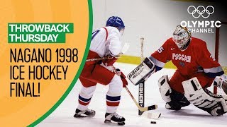 Czech Republic vs Russia  Nagano 1998  Men’s Ice Hockey Final  Throwback Thursday [upl. by Widera]