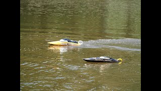 Flybys with the Proboat Recol2 and Vector SR80 Pro [upl. by Searby483]