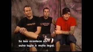 blink 182 interview for mtv brasil 2001 [upl. by Nilyaj850]