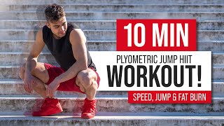 10 Min Explosive Lower Body Workout  Workout To Improve Vertical Jump At Home [upl. by Esadnac]