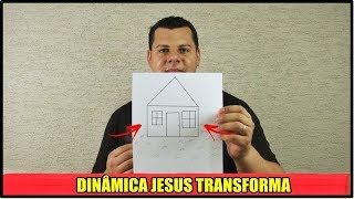 Dinâmicas Para Células  JESUS TRANSFORMA  FOLHA DE PAPEL  Quebra GELO  Hora da Bíblia [upl. by Morgen]