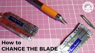 How to change the blade  Papercutting  Paper Art  Anantaviana [upl. by Eelyme]