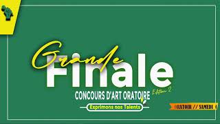 Grande Finale du concours dart oratoire [upl. by Lucian]