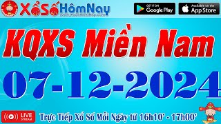 Trực Tiếp Xổ Số Miền Nam ngày 07122024 KQXS Miền Nam Xổ Số Minh Ngọc Xổ Số Đại Phát XSMN SXMN [upl. by Lakim111]