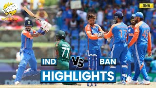 IND Vs BAN Highlights Kuldeep Yadav amp Hardik Pandya Shine India Beat Bangladesh By 50 Runs [upl. by Ahsikram810]