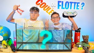 COULE OU FLOTTE CHALLENGE 2  Fournitures Scolaires  Back to school  Swan VS Néo [upl. by Sorazal]