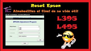 🔴Reset Epson L395 L495  😲Gratis  2023 [upl. by Adnolaj]