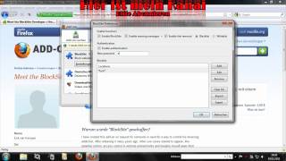 Unerwünschte Internetseiten Blockieren  Firefox [upl. by Annahavas]