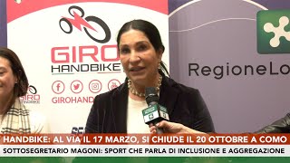 Handbike al via il 17 marzo si chiude il 20 ottobre a Como [upl. by Tillion629]