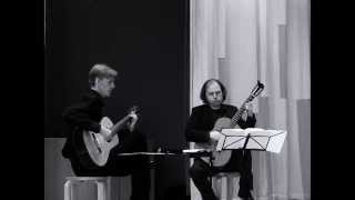 Brahms Intermezzo op 118 nro 2 Olli Hirvanen amp Osmo Palmu guitar [upl. by Themis]