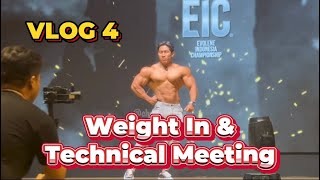 VLOG 4  WEIGH IN ATHLETE EIC 2014  BALI 🔥💪🏻 [upl. by Bornstein]