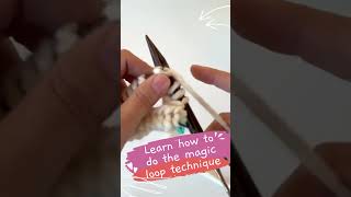 Magic Loop Knitting  Step By Step [upl. by Perice]