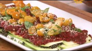 Mimi Kirks Special Raw Vegan Lasagna 22 [upl. by Zabrine]