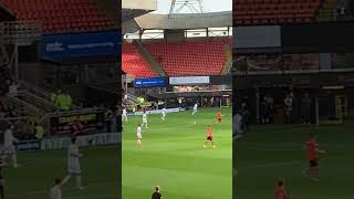 More action from tannadice park today v hibs [upl. by Soulier]