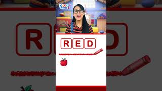 Learning the Red Color Things and Spelling with Miss V [upl. by Bradshaw]