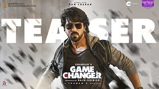 Game Changer Teaser  4K   Ram Charan  Kiara Advani  Shankar  Dil Raju  Shirish  Zee Studios [upl. by Ahsilac860]