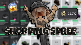 22K ROBUX SHOPPING SPREE [upl. by Eicart]