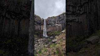 Svartifoss Black Waterfall 🇮🇸 Ísland Skaftafell Vatnajökull National Park Iceland Lava Iceland [upl. by Itram425]