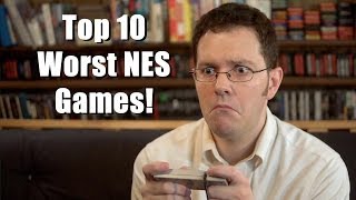 Top 10 Worst NES Games  AVGN Clip Collection [upl. by Ddal]