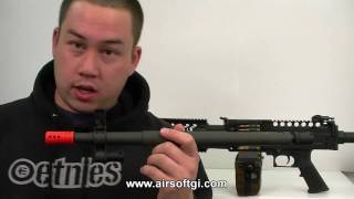 Airsoft GI  Ares USA Stoner LMG Support Weapon AEG [upl. by Vallonia]