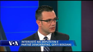 Gerti Bogdani interviste VOA Zeri i Amerikes [upl. by Anaidni]