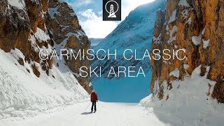 Garmisch Classic Ski Area Zugspitze amp Garmisch Cinematic Travel Video 4K [upl. by Alansen]