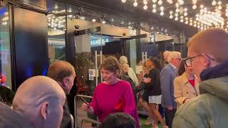 Paddington In Peru Star Olivia Colman Signs Autographs at London Premiere [upl. by Alard]