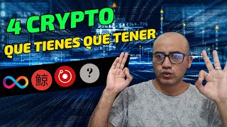 Las 4 criptomonedas con potencial de X100 crypto [upl. by Brill]