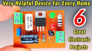 6 helpful Electronic Projects For Beginners [upl. by Adnanref82]