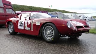 Bizzarrini 5300 GT Strada driven hard on Zandvoort [upl. by Odirfliw698]