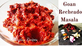 Goan Recheado Masala Recipe [upl. by Noirred]