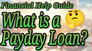 What you need to know about payday loans [upl. by Rooney]