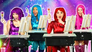 THE SUPER POPS MAGIC ART CLASS Season 3 Episode 1 Part 1 Totally TV Originals [upl. by Nottirb]